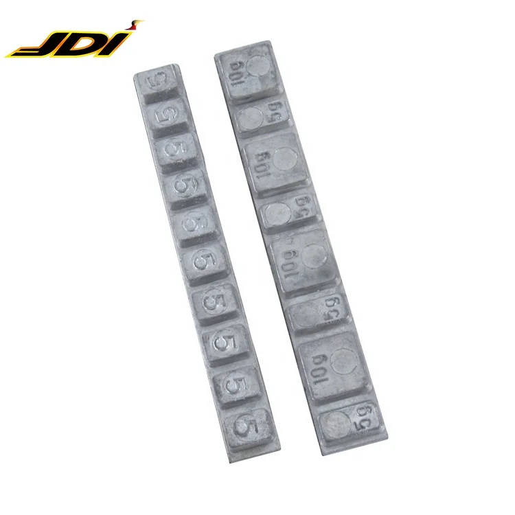 Pb/Lead  5*12 (5+10)*4 Wheel balance Weight with adhesive tape for steel rim or alloy rim