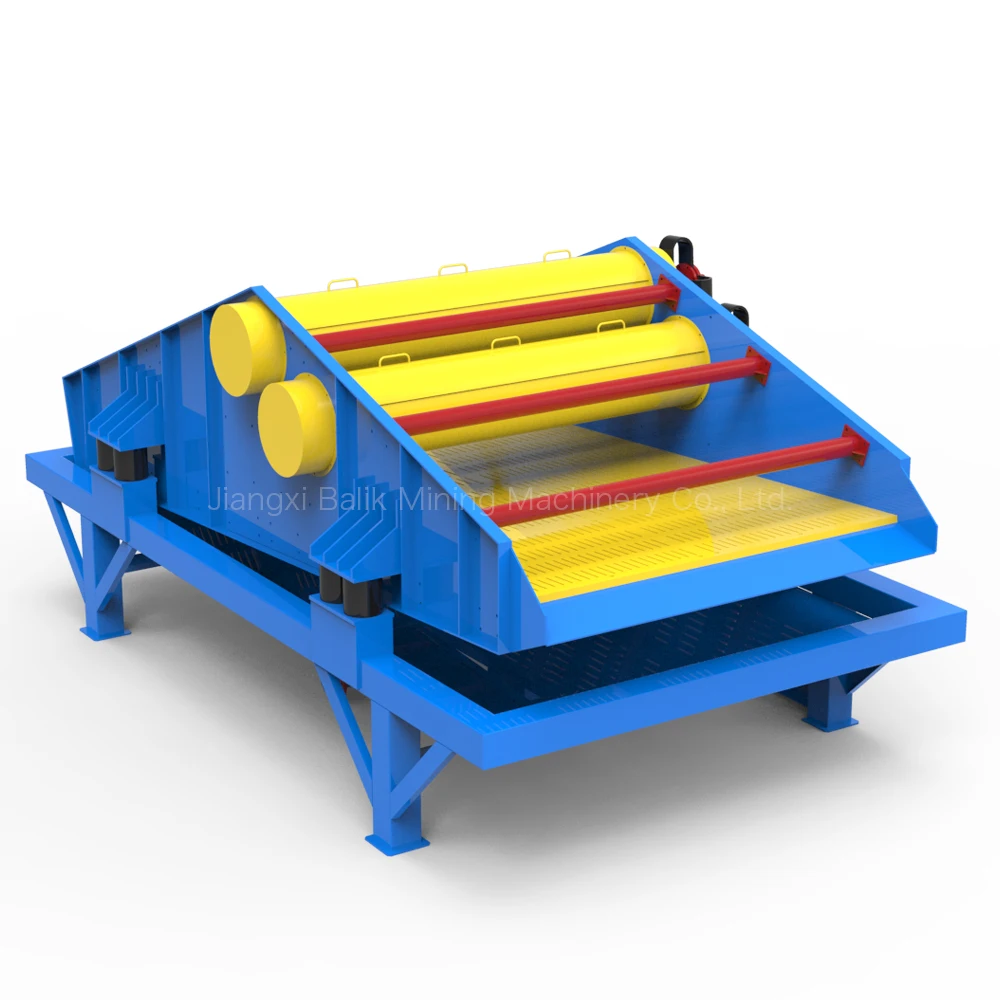 China Sand Wastewater mining dewatering use polyurethane vibration screen sieve for sand washing and cleaning plant