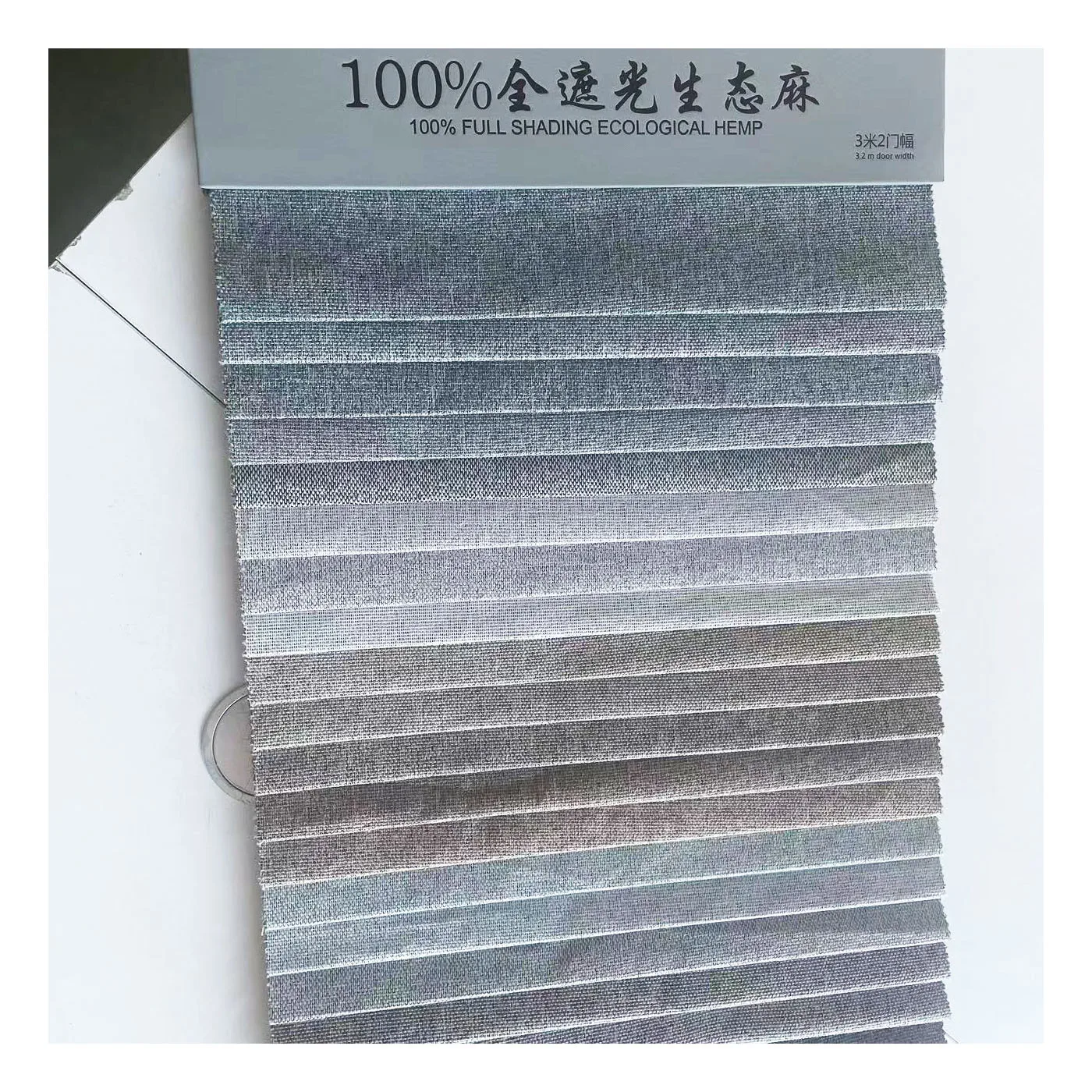 Top Quality 100% Blackout Curtain Fabric Linen 320cm Make Room Dark Fabric For Curtains