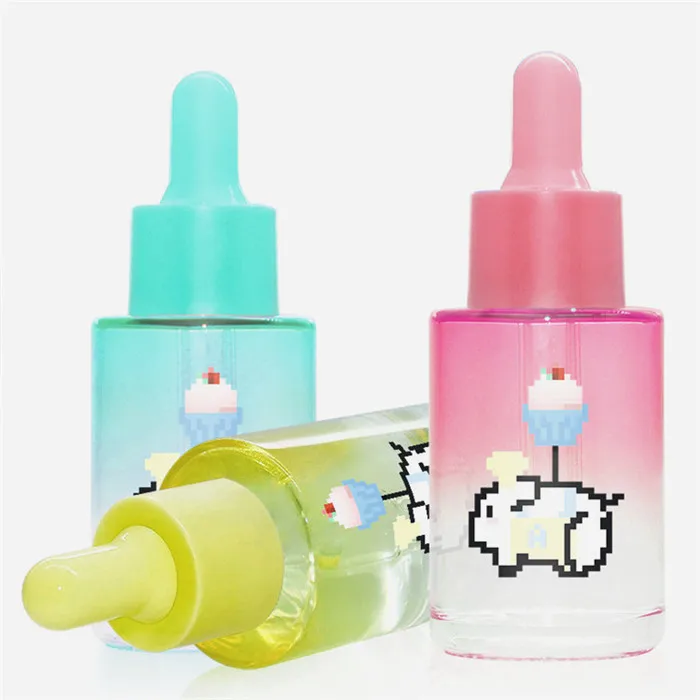 4 ml 6 ml 8 ml 10 ml Mini orange bule slim perfume skincare essential oil bottle roller on ball glass bottle