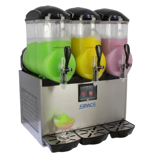 45L 110V Commerical Slushy Machine  Triple Bowl Margarita Frozen Drink