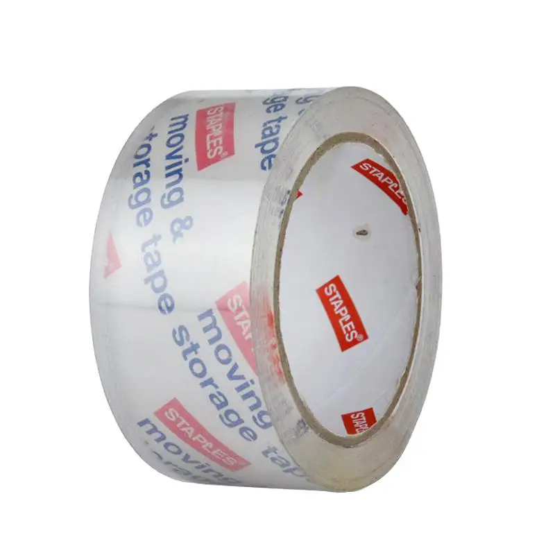 Pangda material of printed bopp jumbo roll self adhesive carton packing seal gum tape roll