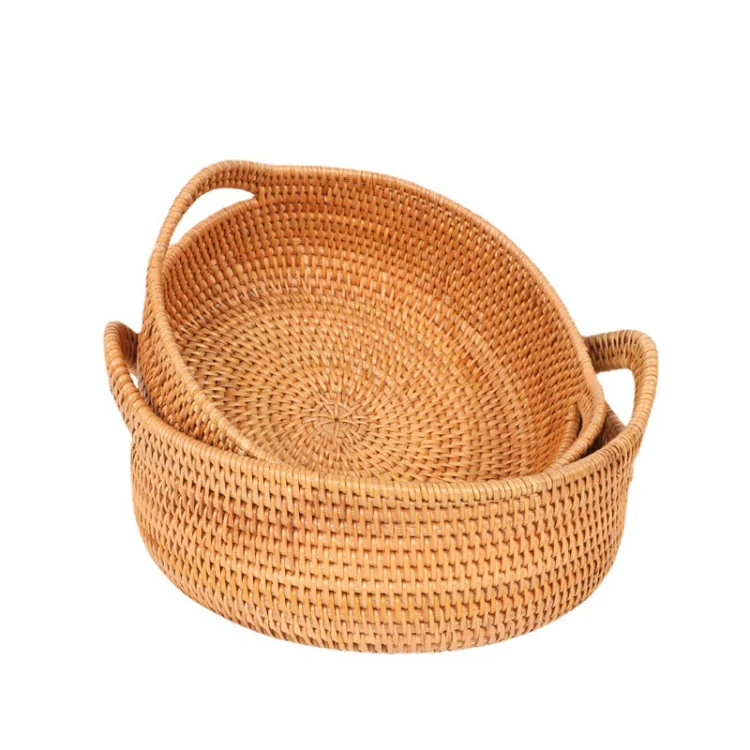 Oversized Outdoor Rattan Onion Nordic Organizing Basket New Closet Natural Multipurpose Pantry Storage Baskets