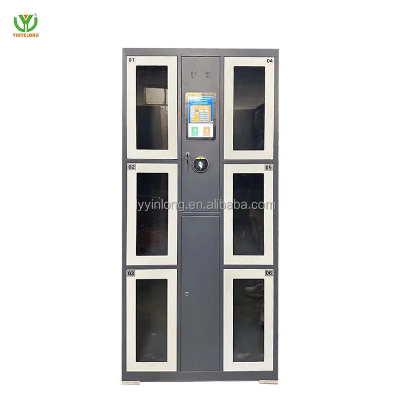 YL smart storage locker outdoor support nayax card reader software electronic smart locker software cabinet