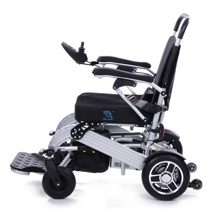 CE ISO 13485 OEM/ODM 120KG Bearing Lightweight Remote or Back Control Electric Wheelchair