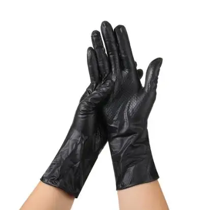 Automotive Industry Black Nitrile 8 Mil Black Orange Mechanical Gloves