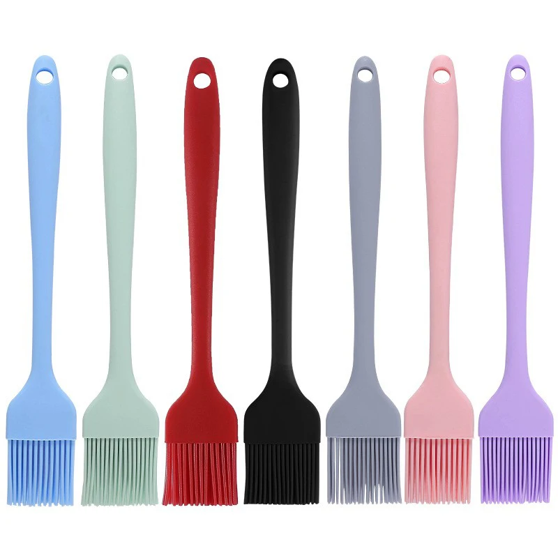 Food Grade Silicone Basting Brush  Pastry BBQ Grill Brush for Barbecue Cooking  Heat Resistant Brush Accessories