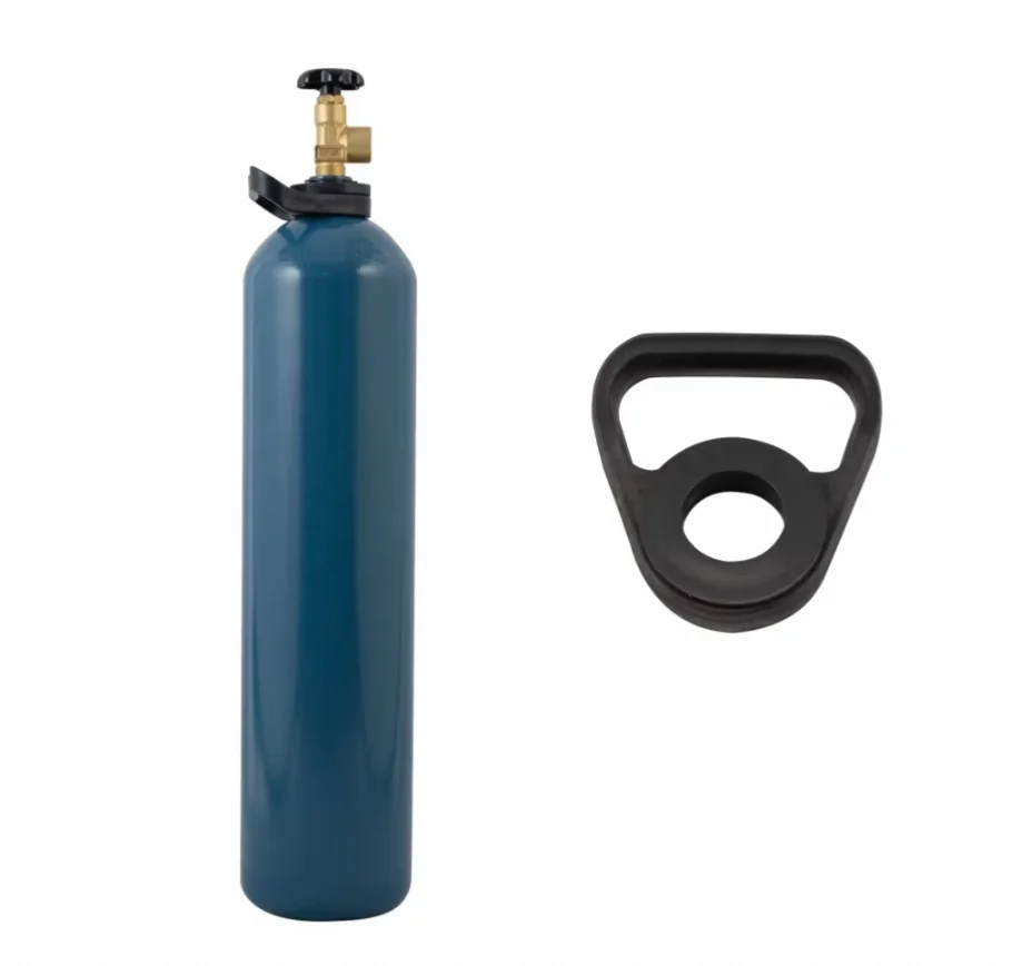 New 5lbs to 40lbs Alloy CO2 Gas Cylinders Sodastream Compatible Sodastream CO2 Tank Durable with DOT and TPED Certificates