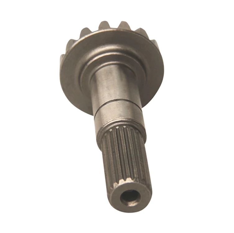 Precision Casting Herringbone Bevel Crown Pinion Long Shaft Helical Steel Spur Gears Wheel