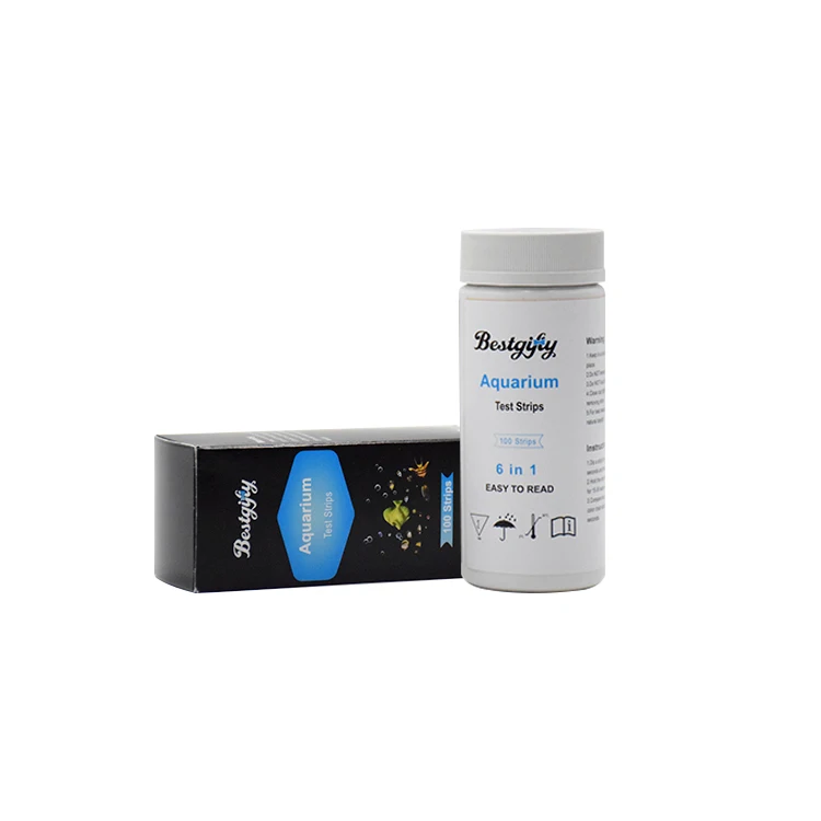 Professional 6 in 1 Aquarium Nitrite Test Strips Kit Home