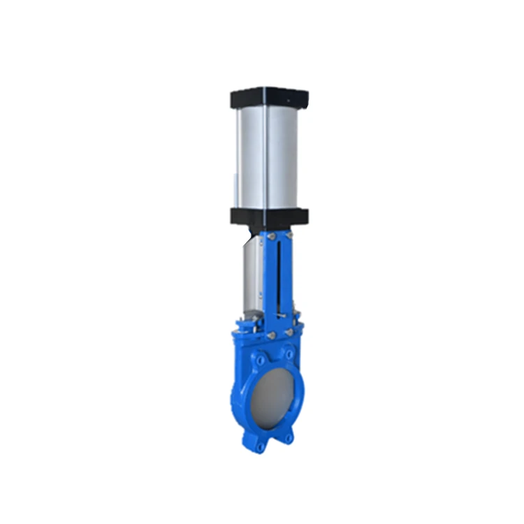 Direct Factory Sales Lug Type Stainless Steel Pneumatic Knife Gate Valve Water Hydraulic Control Oil Medium General China