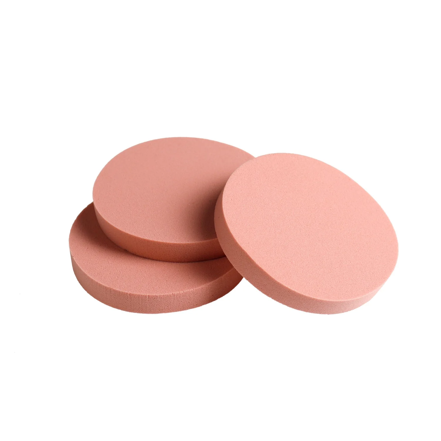 Wholesale Flat Makeup Sponge Powder Puff for Liquid Foundation Pressed Powder