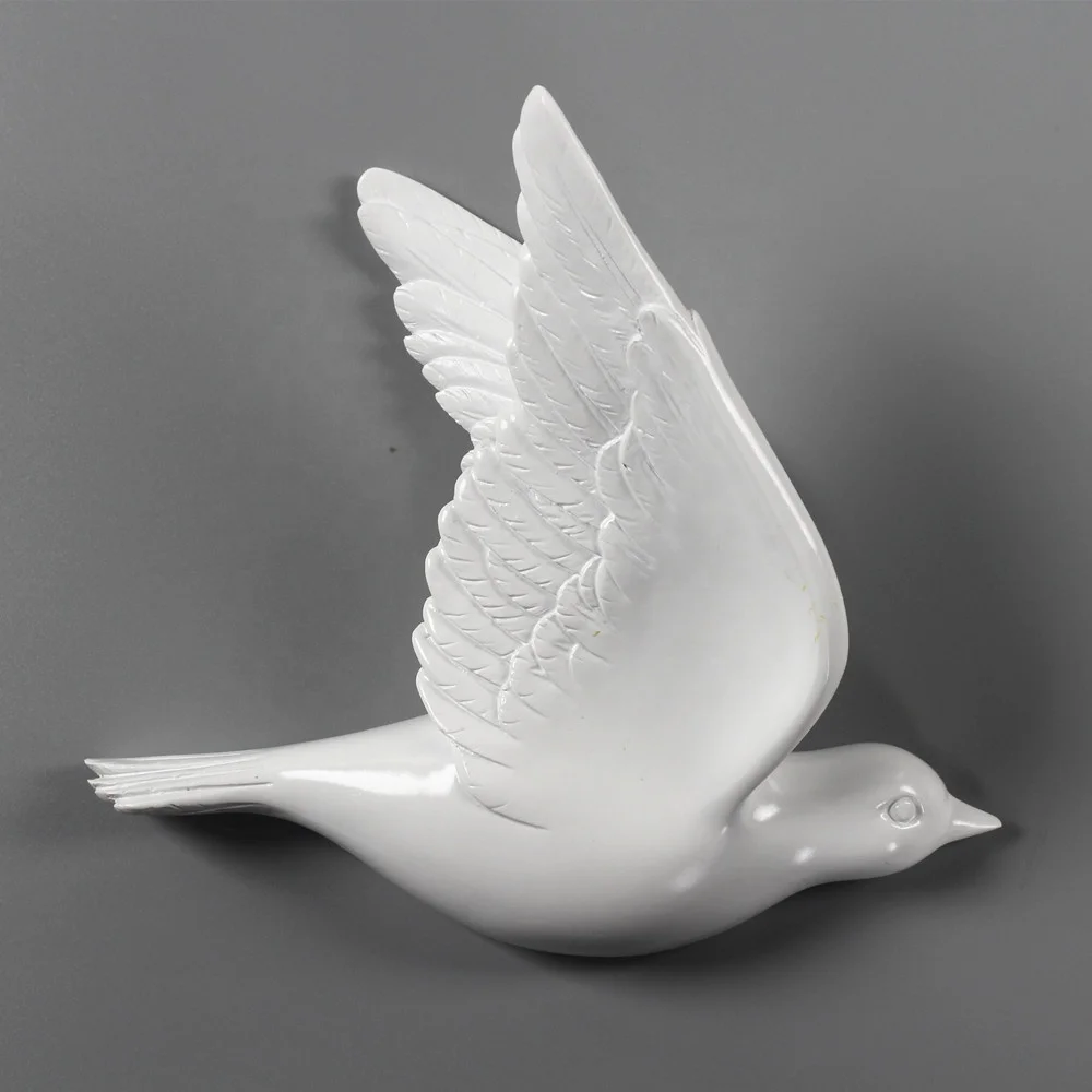 Nicole Handmade Pigeon Bird Shape Concrete Resin Tabletop Decoration Silicone Molds