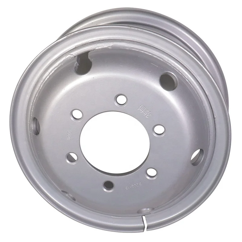 6.0-16 truck trailer steel tube wheel truck rim with factory price