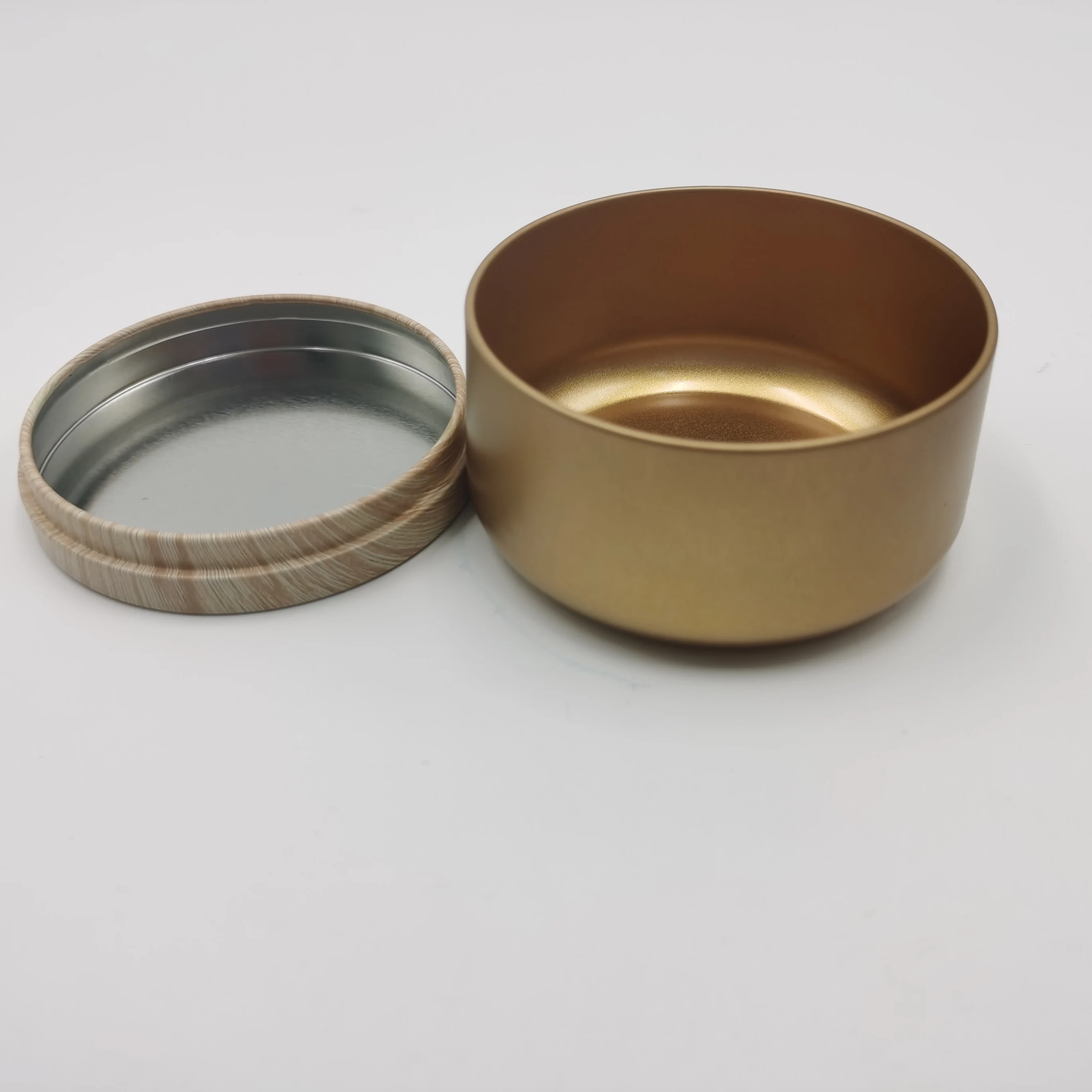 6oz Recipientes Para Perfume Containers for Solid Gold Perfume Tins with Lids