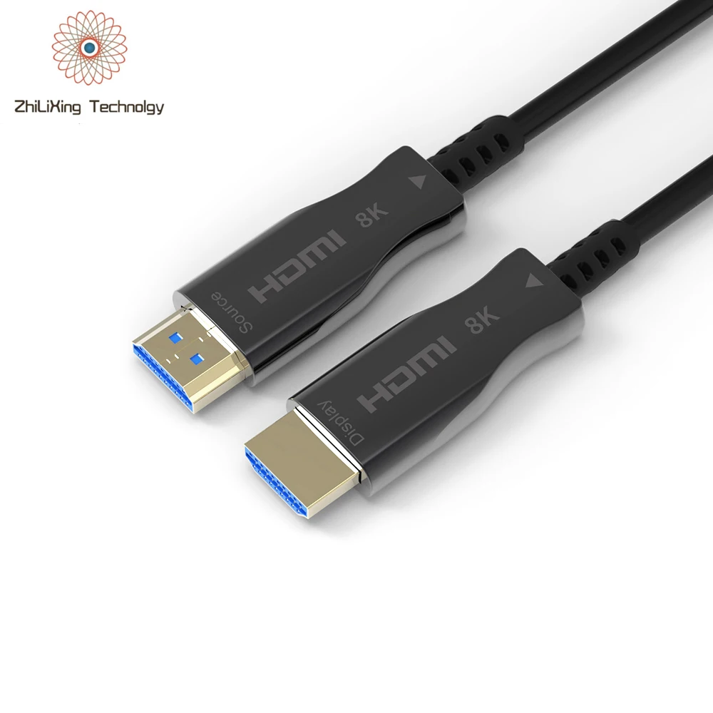 Мы работаем по OEM и ODM Заводская распродажа волокно Hdmi 8K 60 Гц 4K 120 Гц 3D HDR 48 Гбит/с, Hi-Fi, HDCP бренд hdmi 2,1 кабель адаптер для нового PS5 источник завод