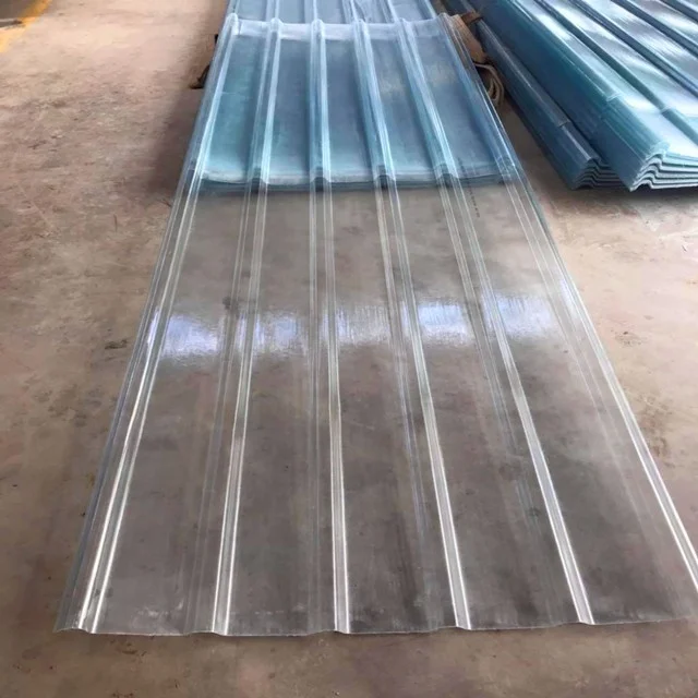 Fibreglass Reinforced Plastic Corrugated Panels Greenhouse Skylight Carport Awning Roofing Langfang Bonai energy-efficient