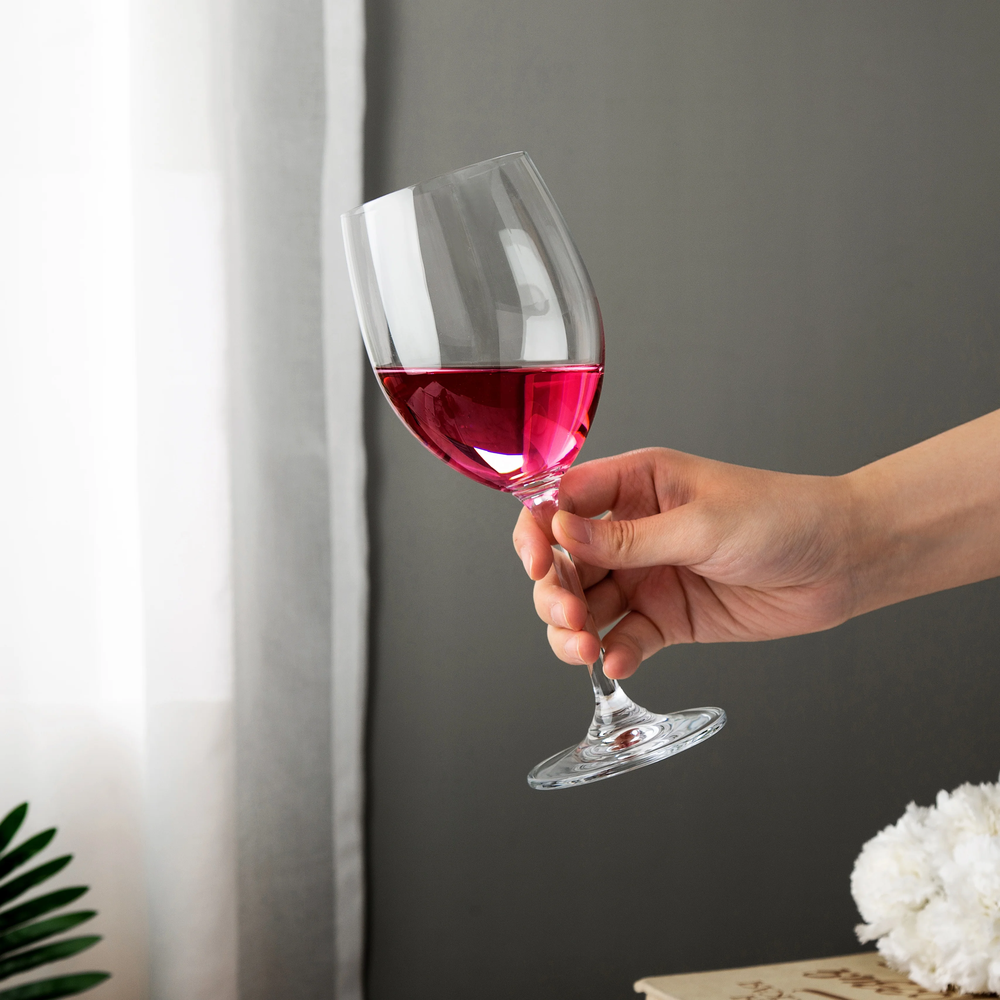 Raymond Transparent Crystal Goblet Big Red Wine Glass crystal goblet red wine glasses