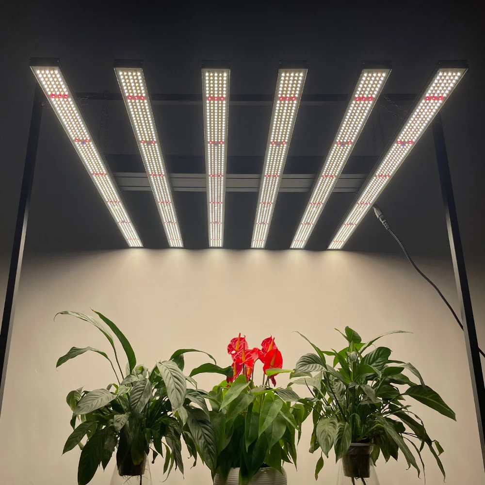 Grow lights for indoor plants led 780W 1000W dimmable uv ir separate control foldable Samsung lm301h lm301b grow