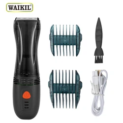 WAIKIL 3 Colors Electric Child Hair Cutter Machine Best Baby Hair Clipper Portable Suction Hair Trimmer Kids Salon Kits Hot Sale