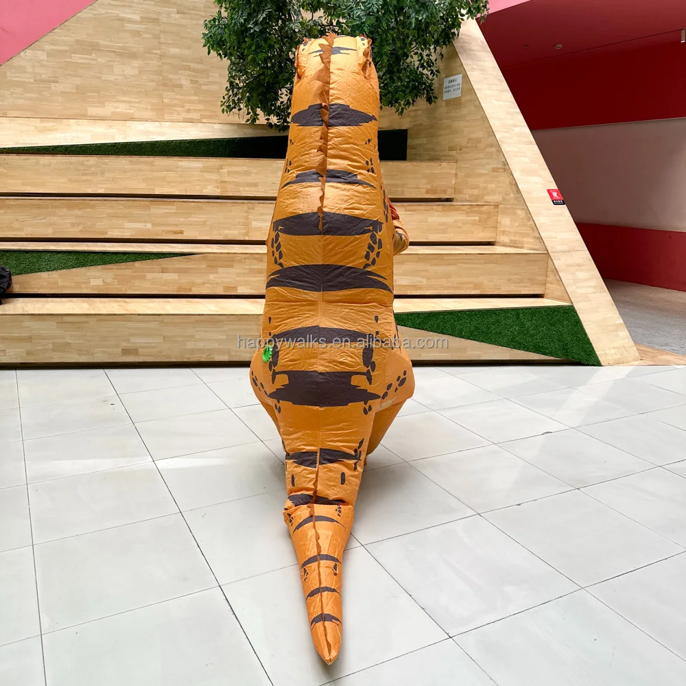 Оптовая продажа надувной костюм T-REX динозавра латексные костюмы для надувания тела дракона праздничных мероприятий