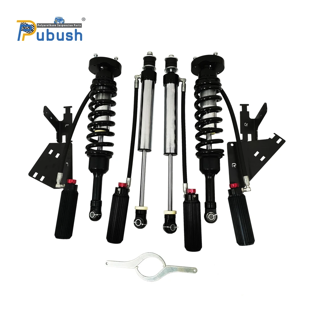 2.5 inch Nitrogen Gas Charged Adjustable Shock Absorber Suspension Lift Kit For LandCruiser 200