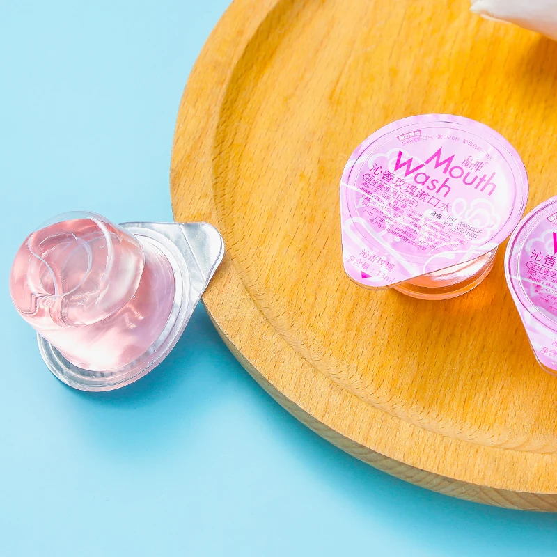 JingShen 2021 портативные дорожные жидкости для полоскания рта, желе, мята, одноразовые таблетки для полоскания рта