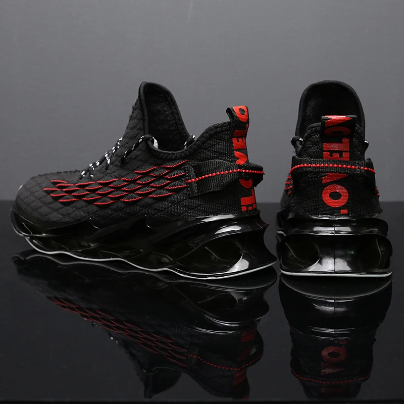 
High Quality Light Weight Men Lace Up Running Sneakers Fashion Sport Shoes wholesale 