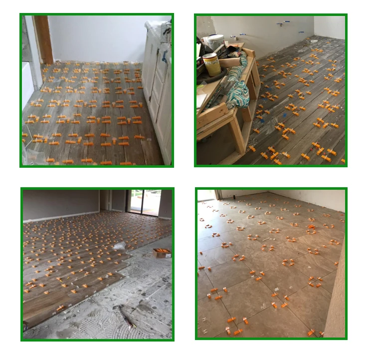 Tile Leveling Systems clips and tile spacers tile leveling systems