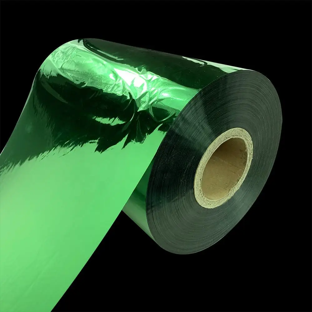 Pet metallized green thermal lamination film two sides high corona treatment