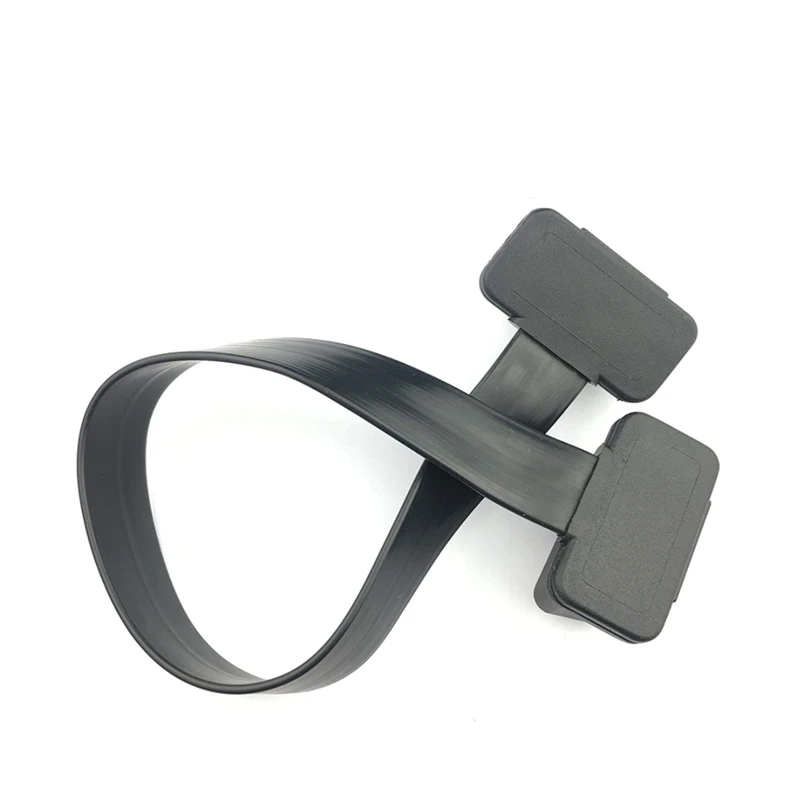 New 30/60/100cm Flat Thin 16Pin OBD 2 Extender OBD2 16 Pin ELM327 Male To Female Adapter Elbow OBDII Extension Connector Cable
