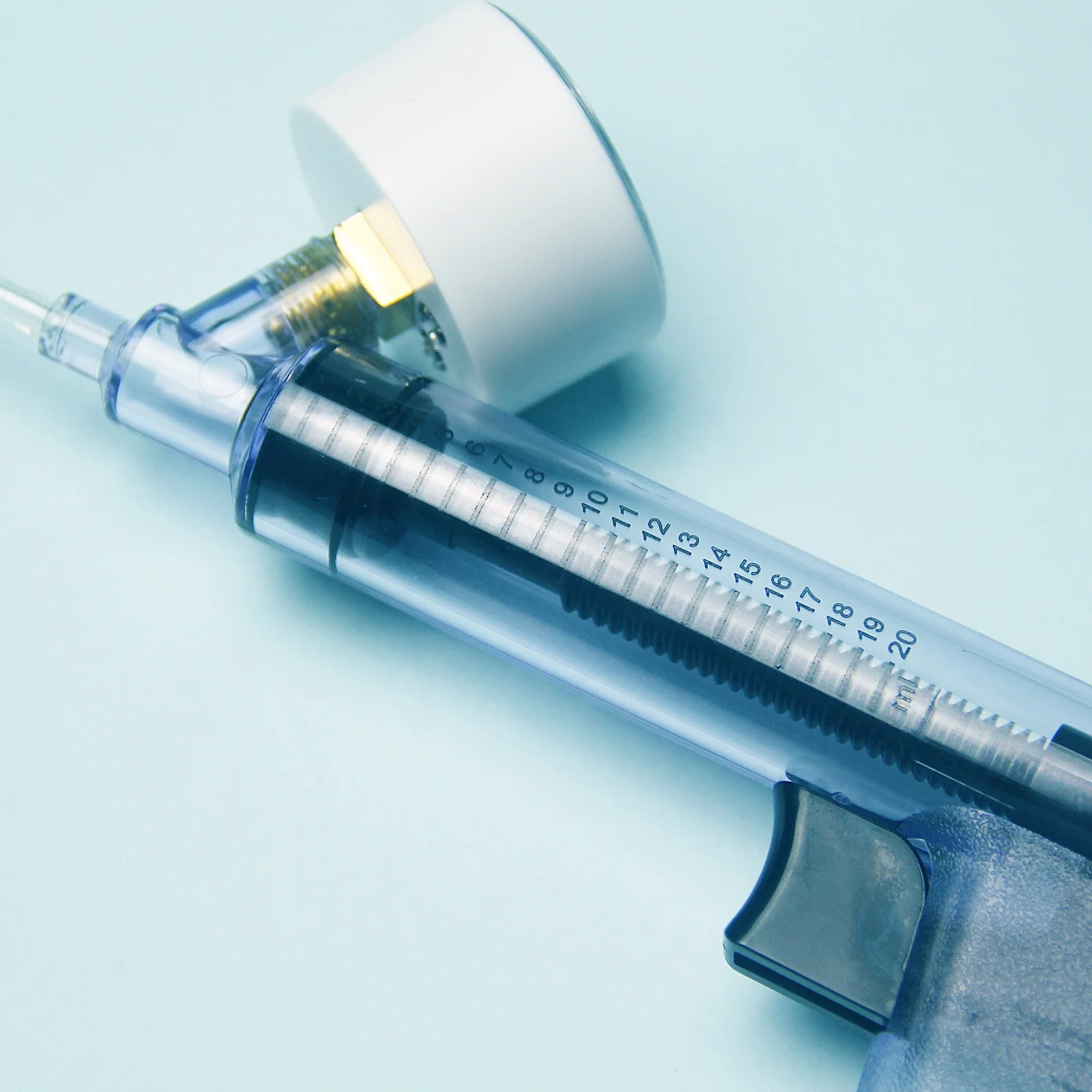 Tianck medical manufacturer angiography disposable  Gun Type 30 ATM Balloon Inflation Device