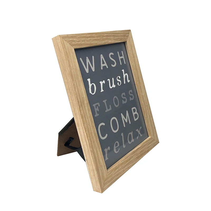 Custom A1 A2 A3 A4 2x3 3x5 5x7 11x14 16x20 Home Simple Stylish Modern Wooden Black Photo Picture Frame Mini Photo Frames