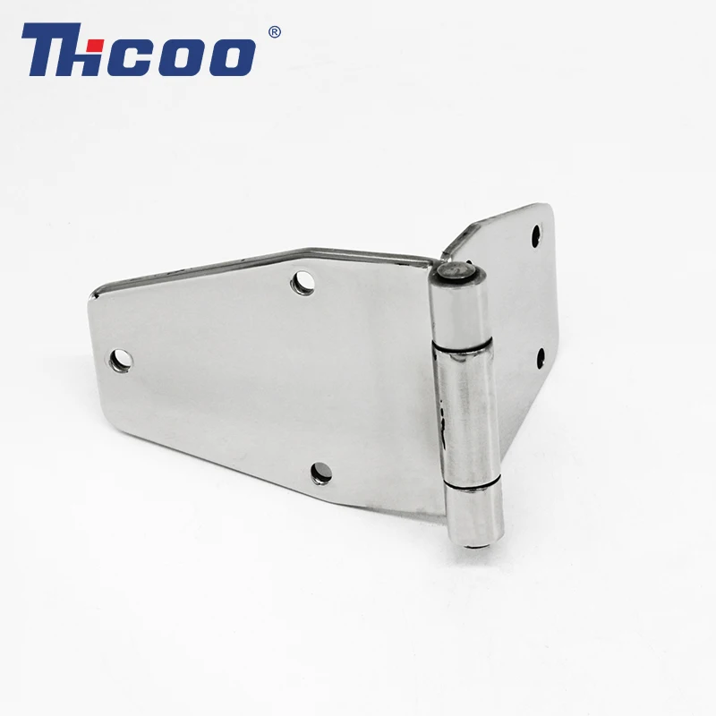 Stainless Steel 304 Shipping Container Parts Hinge On The Back Door Of The Truck Freezer Cold Room Flush Door Oven Hinges