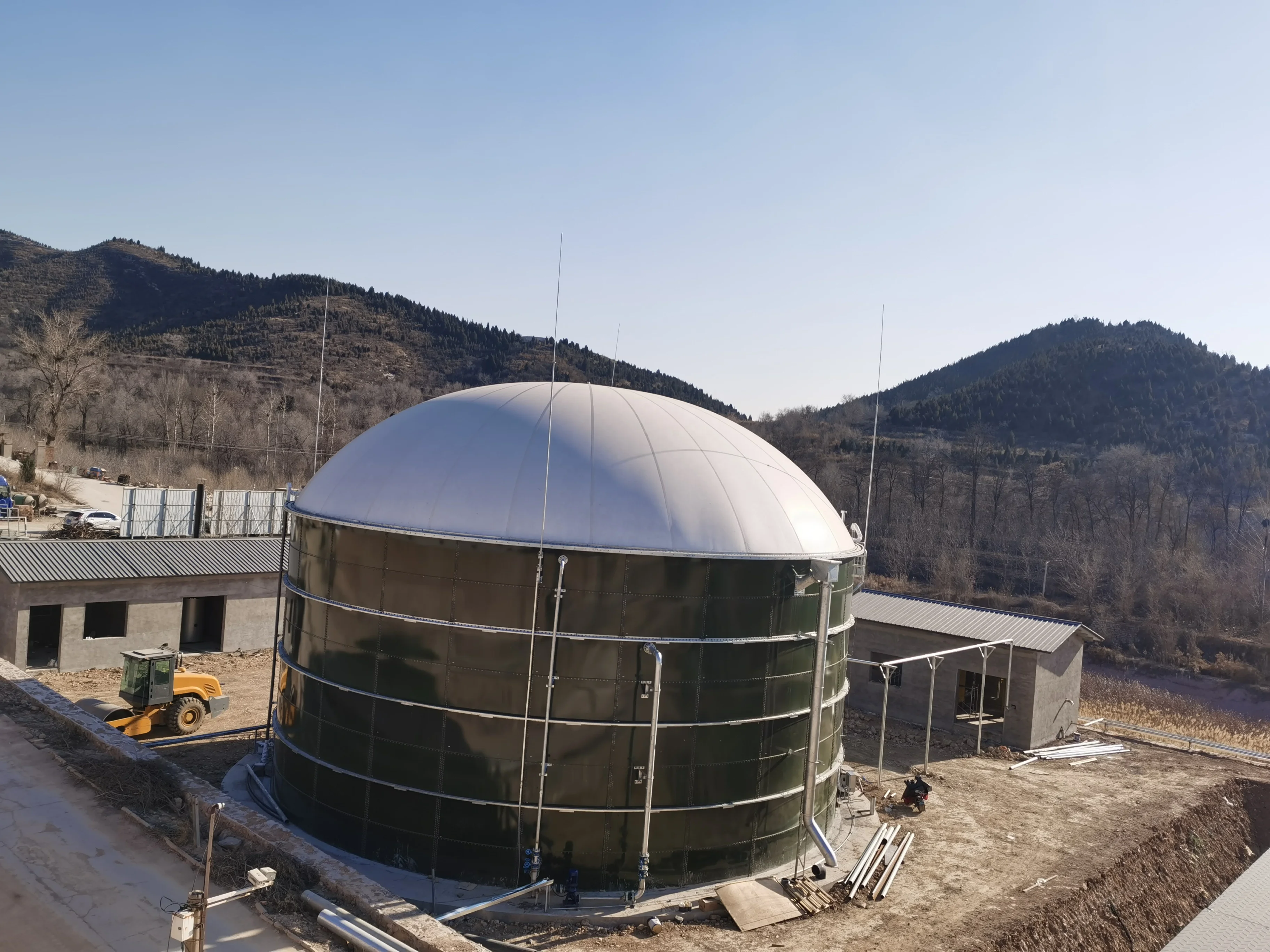 glass fused to steel tank liquid fertilizer tanks Leachate Treatment Plant