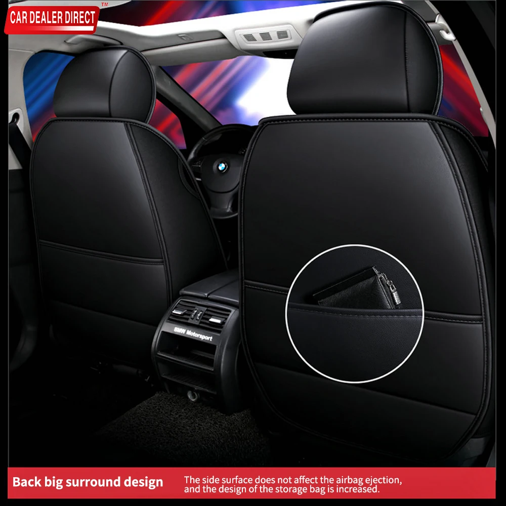 Car Accessories Seat Covers Leather Car Cover Seats Universal PU Leather Car Seat Cover