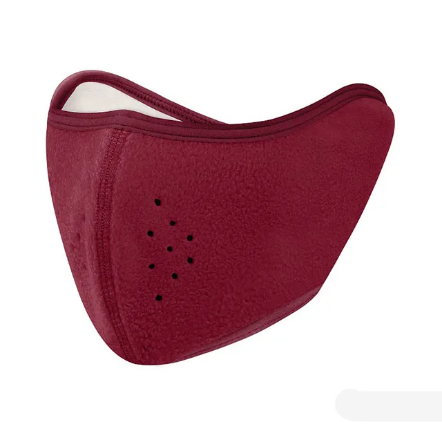 Противопылевая велосипедная Лыжная полумаска для велосипеда с фильтром Неопреновая сетчатая ткань с активированным углем для тренировок на половину лица