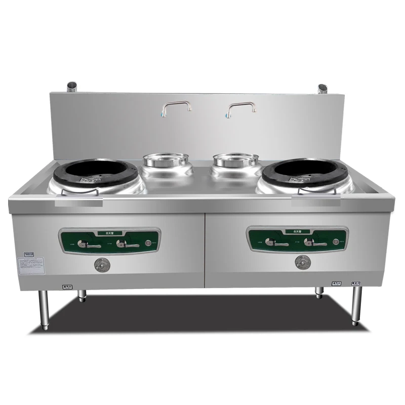 Двухместная горячая плита с двумя отверстиями двойной температурой