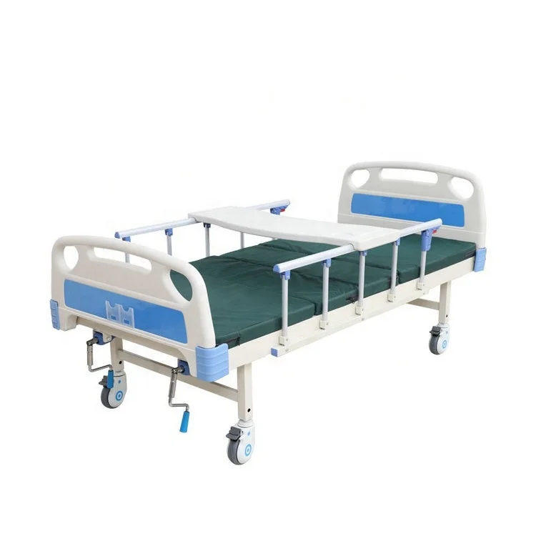 
Factory Directly Supply Big Stock 2 cranks manual hospital bed for Mobile hospital 
