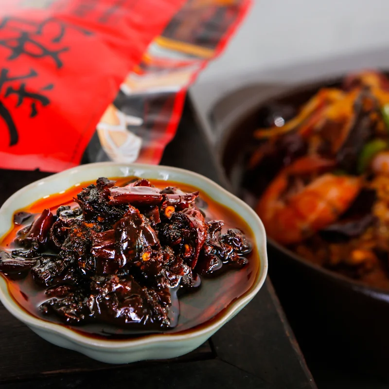 Qinma Pastri Mix Spicy Chinese Gravy Sauce for Meat and Seafood Snack Seasoning Spicy Condiment for Enhanced Flavor