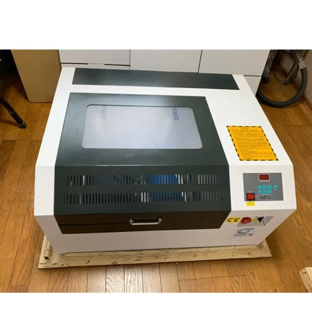 Newest Co2 4040 50W laser engraving machine cutter machine laser engraver, DIY laser marking machine wood glass MDF rubber