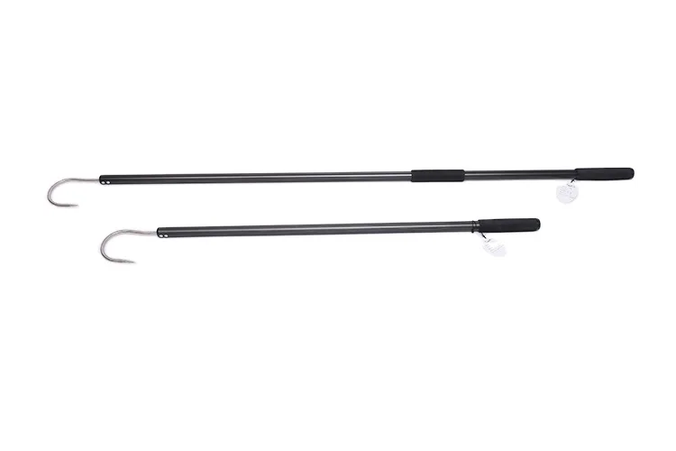 Xiangtai New Design Stainless Steel Retractable Aluminum Fishing Gaff Spear For Freshwater And Saltwater