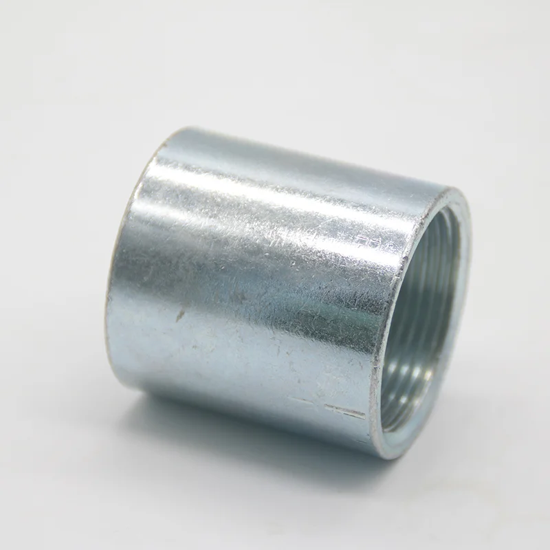 Forged Carbon Two Side End Female Astm A733 Npt Thread 3/8 Inch Steel Pipe Fitting Couplings