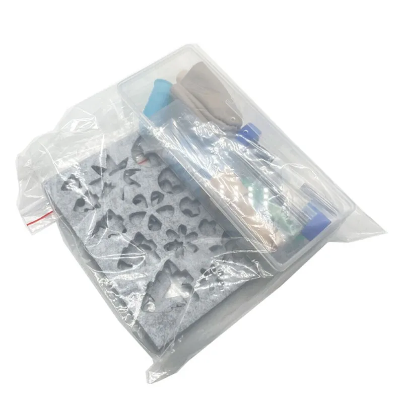 DIY Felt Template Needle Felting Mold Laser Cutting Machine Customized Stencils Felting Stencil Craft Tool