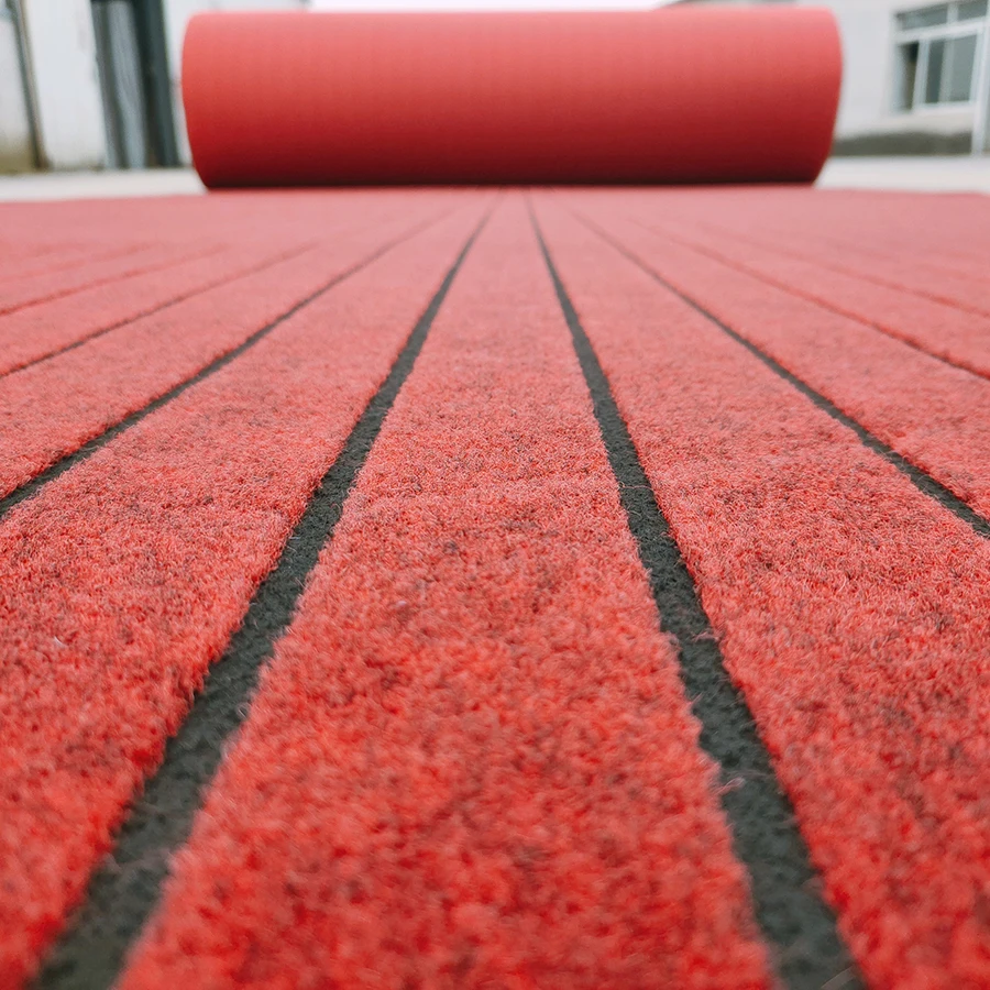 Красная ковровая дорожка для событий, удобная ковровая дорожка с цветочным принтом