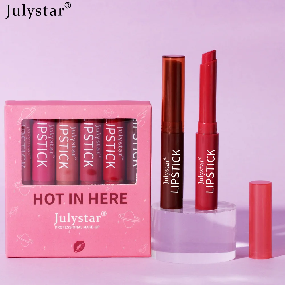 Lip Makeup Manufacturer Cosmetics Wholesale Long Lasting Waterproof Matte Lipstick Set