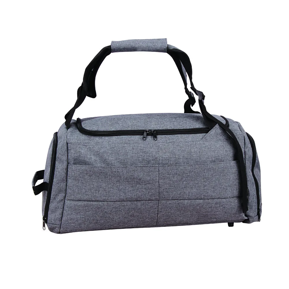 Custom Logo Printed Polyester lightweight Duty Duffel Large Sport Set Equipment Hardware Travel Bag