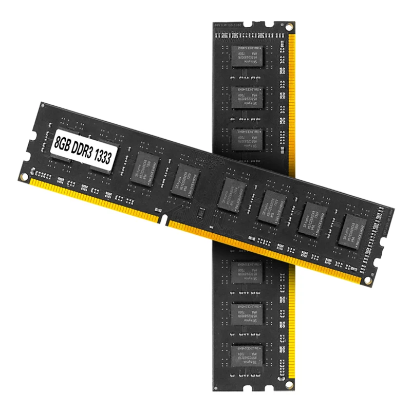 Черная широкая плата настольная память DDR3 1600 мГц 2400 8 ГБ 16 оперативная