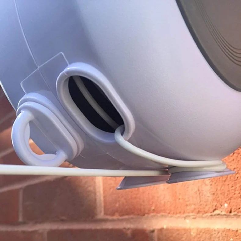 Kesing 26m Drying Space ABS Shell PVC 2 Lines Retractable Clothes Line Clothesline Outdoor