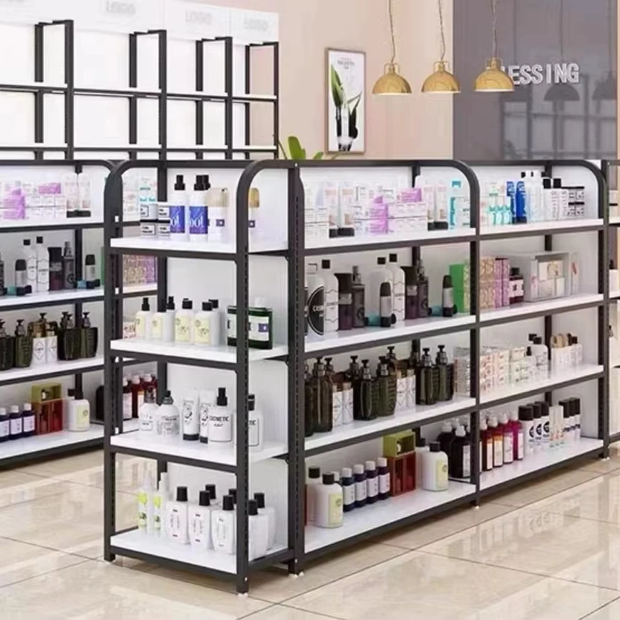 Fashion Display Showcase Cabinet Interior Design Lipstick Cosmetic Makeup Display Stand OEM ODM